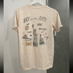 SET Active New York Graphic Tee - Cream